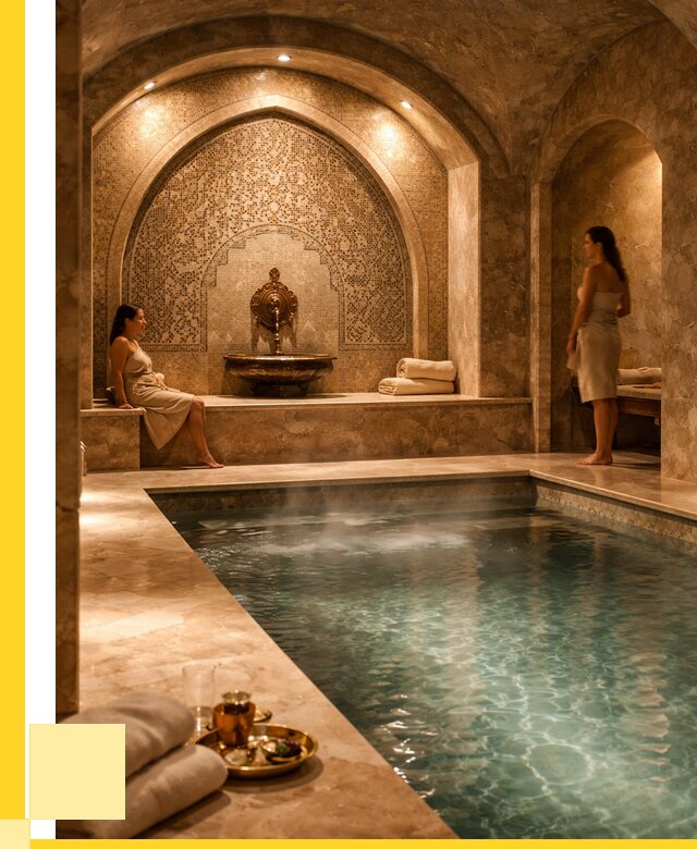 Хамам с бассейном под ключ в Шарыпове от 858925 р. | ЭриданШрп