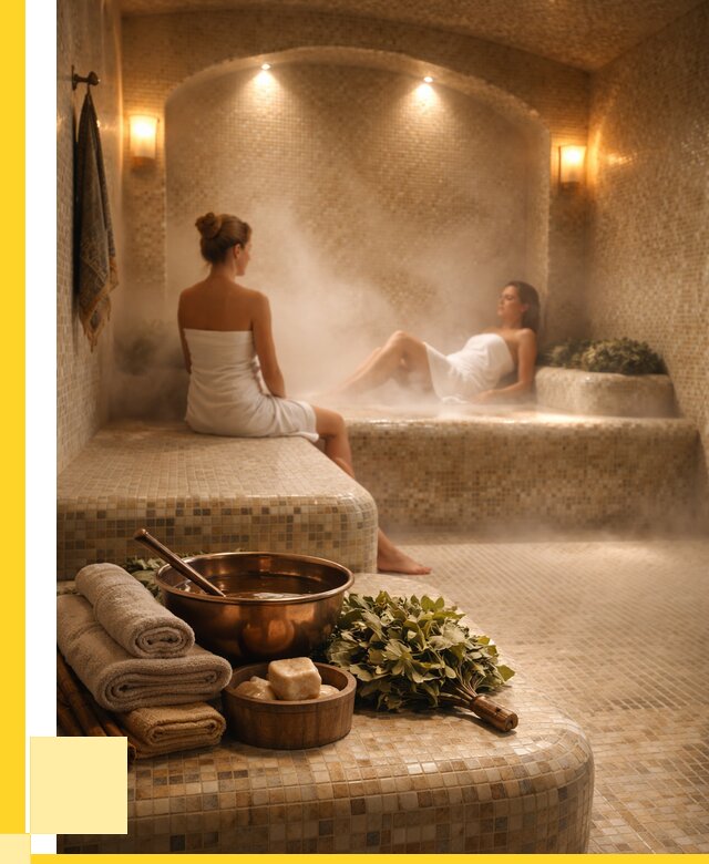 Хамам и баня под ключ в Шарыпове от 252625 р. | ЭриданШрп