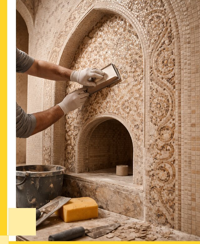 Мозаика для хамама в Шарыпове под ключ от 5053 р. | ЭриданШрп