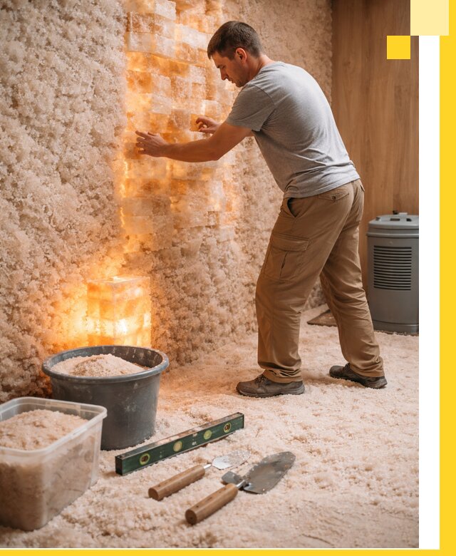 Проектирование и монтаж соляных комнат в Шарыпове под ключ